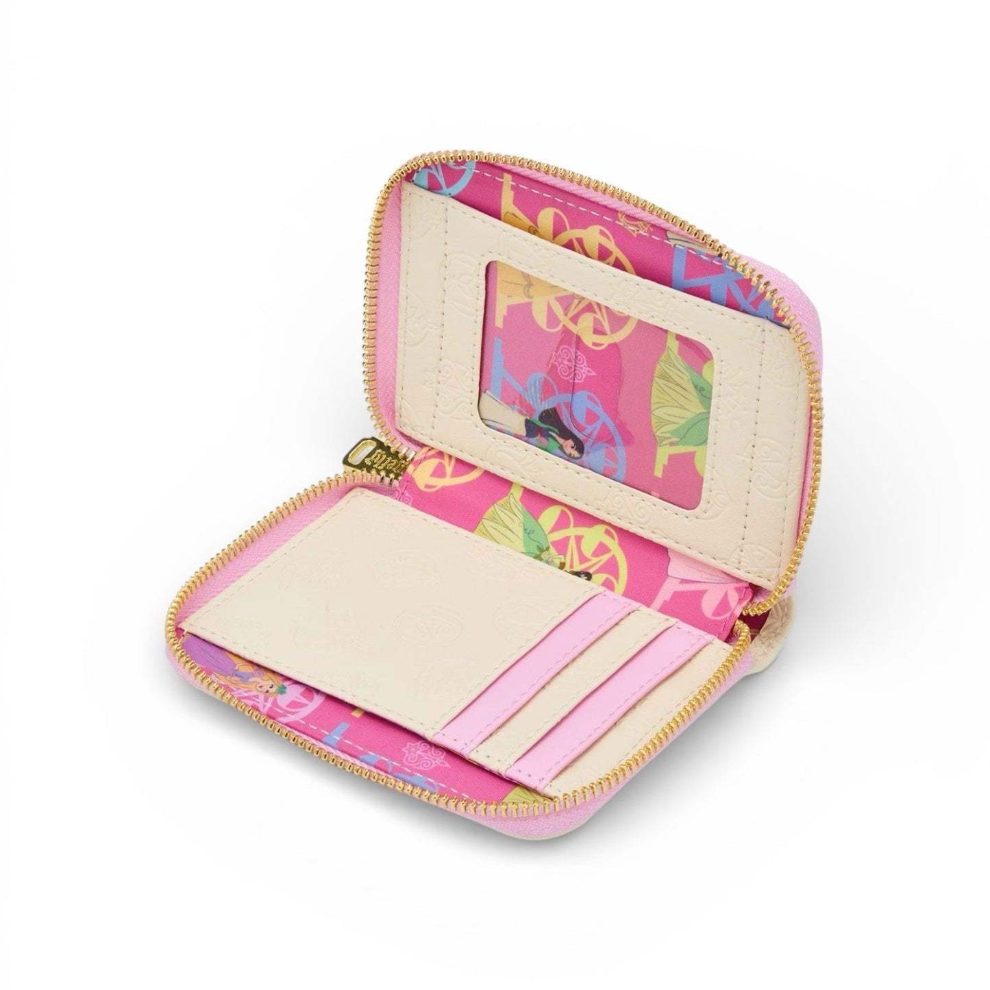 Loungefly Disney Princess Ferris Wheel Small Zip Wallet