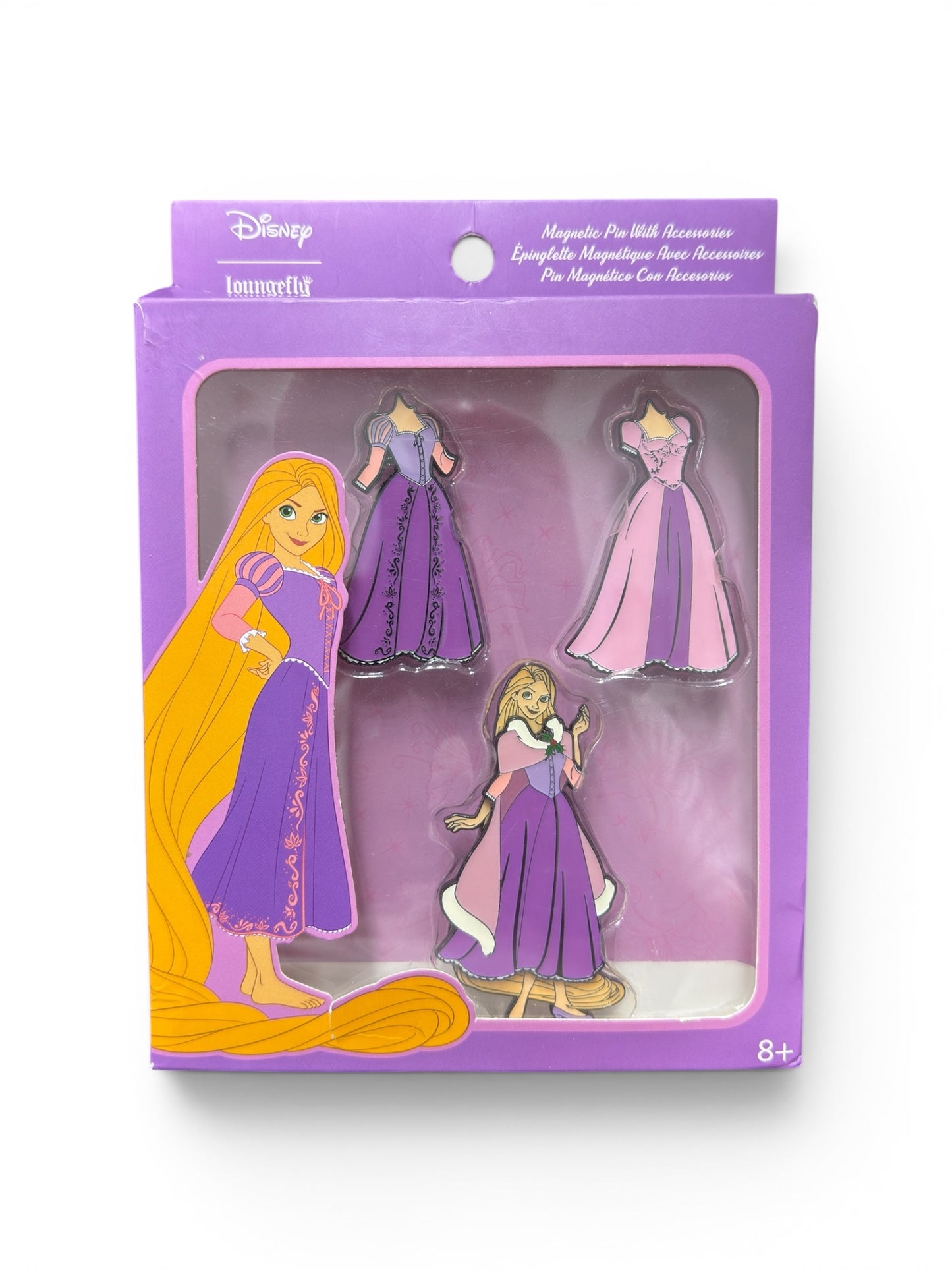 Loungefly Magnetic Pin - Rapunzel - OPEN BOX
