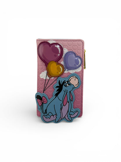 Loungefly Disney Winnie the Pooh Eeyore Heart Balloon Wallet