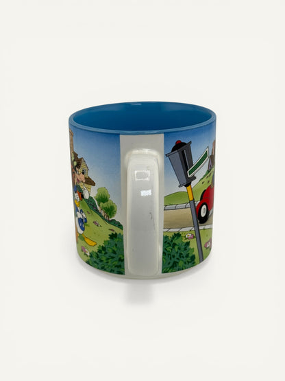 Vintage Disney Mickey & Friends Ceramic Mug – Made in Japan | Classic Disney Collectible Coffee Cup