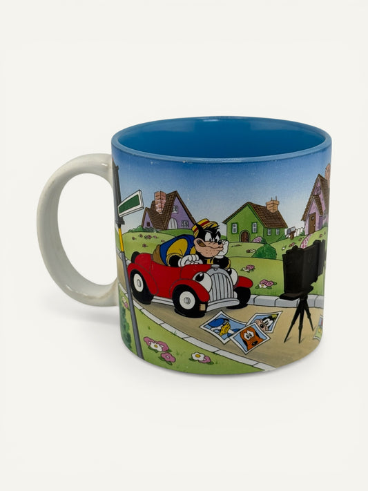 Vintage Disney Mickey & Friends Ceramic Mug – Made in Japan | Classic Disney Collectible Coffee Cup