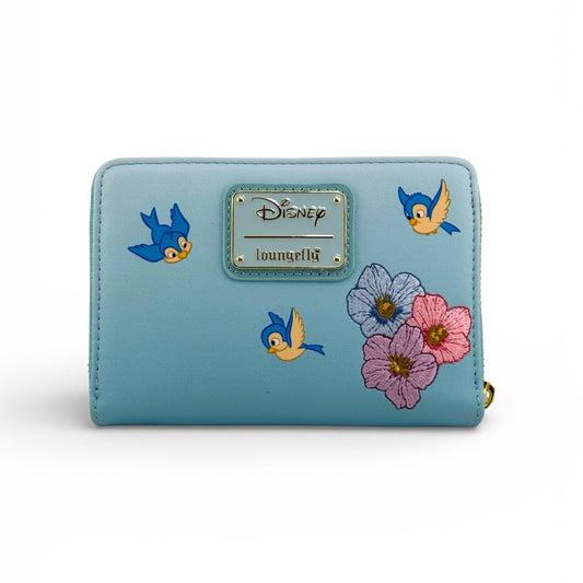 Loungefly Disney Snow White and the Seven Dwarfs Snow Forest Animals Zip Wallet