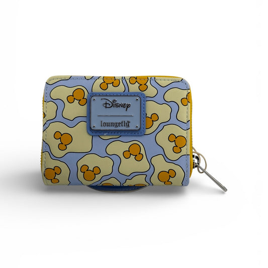 Loungefly Disney Mickey Mouse Waffle Scented Small Zip Wallet