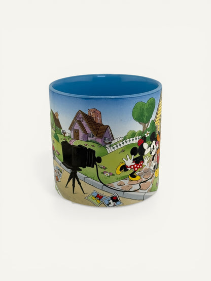 Vintage Disney Mickey & Friends Ceramic Mug – Made in Japan | Classic Disney Collectible Coffee Cup