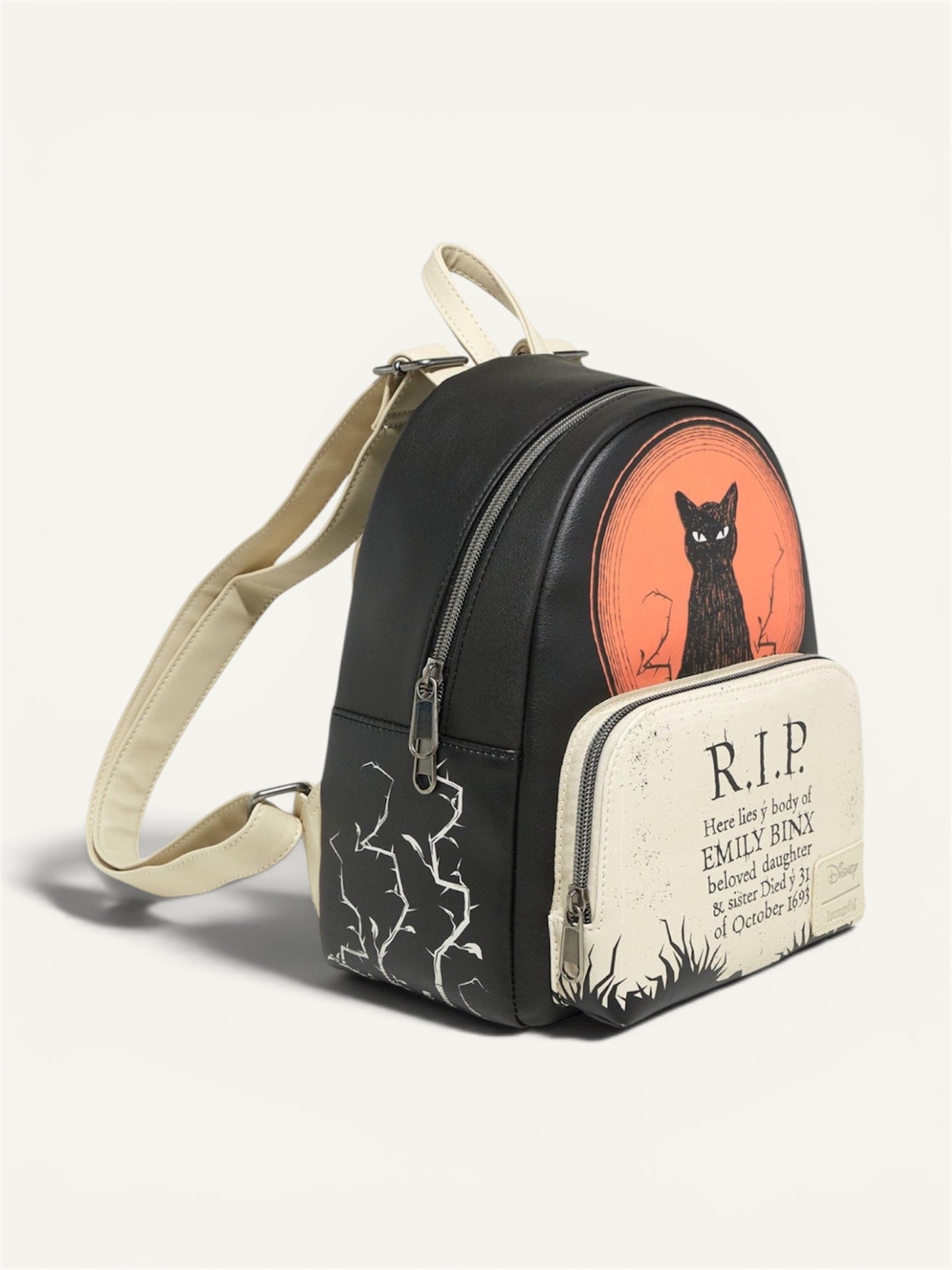 Loungefly Disney Hocus Pocus Binx Glow-In-The-Dark Mini Backpack
