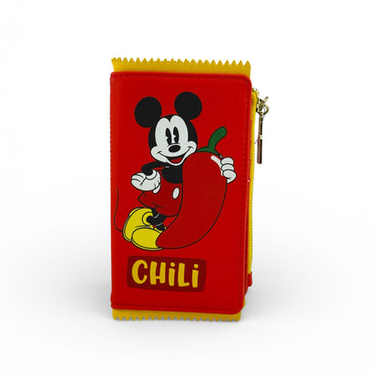 Loungefly Disney Mickey Mouse Hot Sauce Figural Wallet