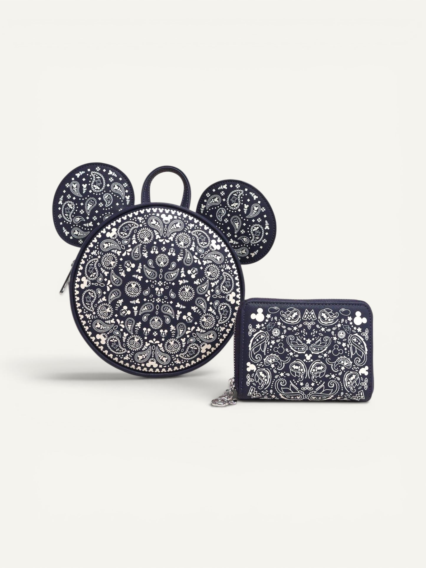 Loungefly Disney Mickey Mouse Patterned Convertible Mini Backpack