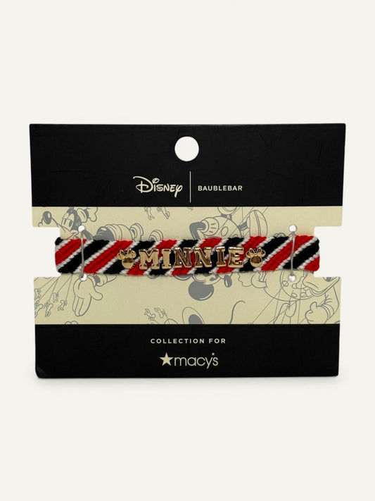 Disney Minnie Mouse BaubleBar Friendship Bracelet – LE Macy’s Exclusive