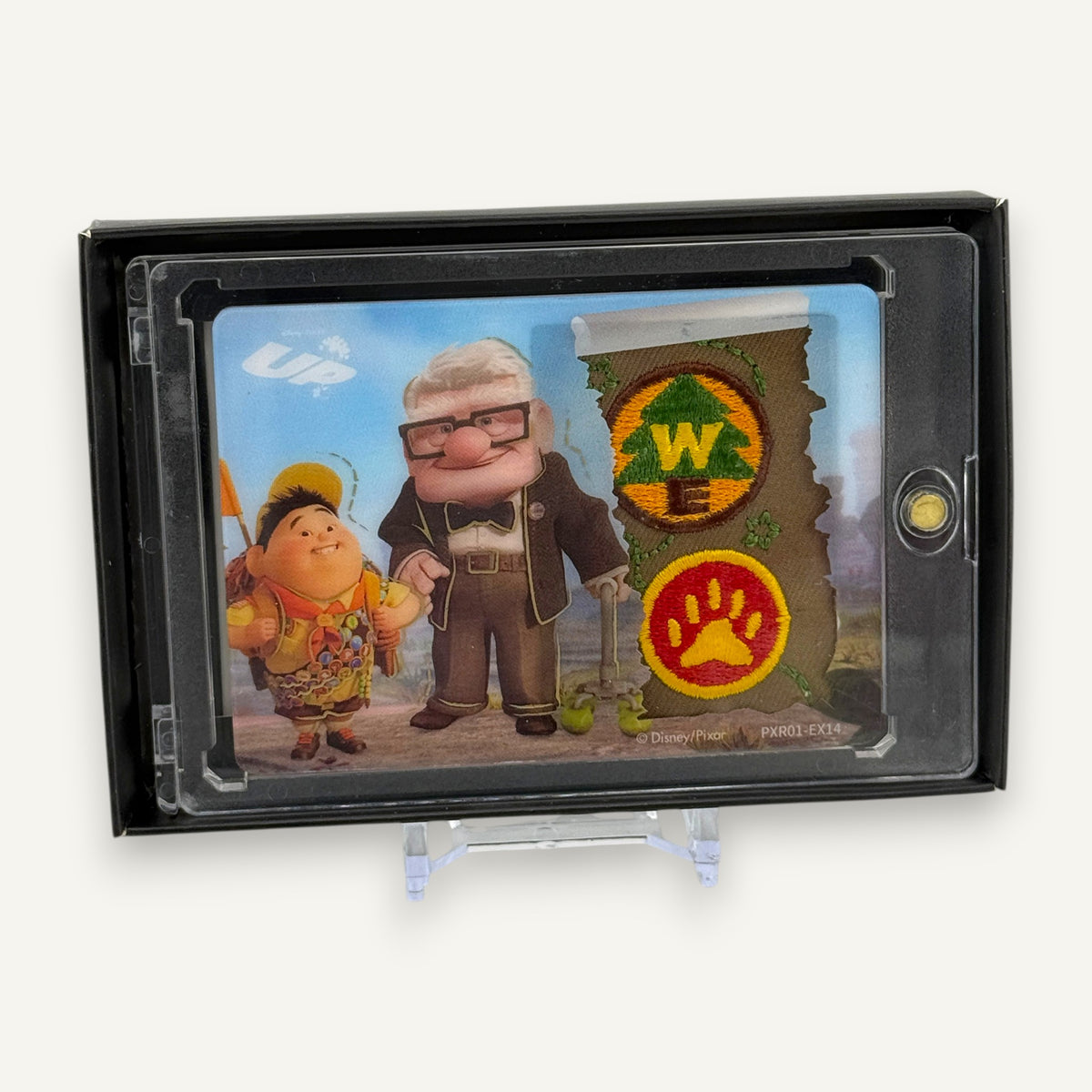 2023 Disney 100 / Pixar 37th Anniversary Oscar Honors - Up! Wilderness Explorer Patch Card (#115/166)