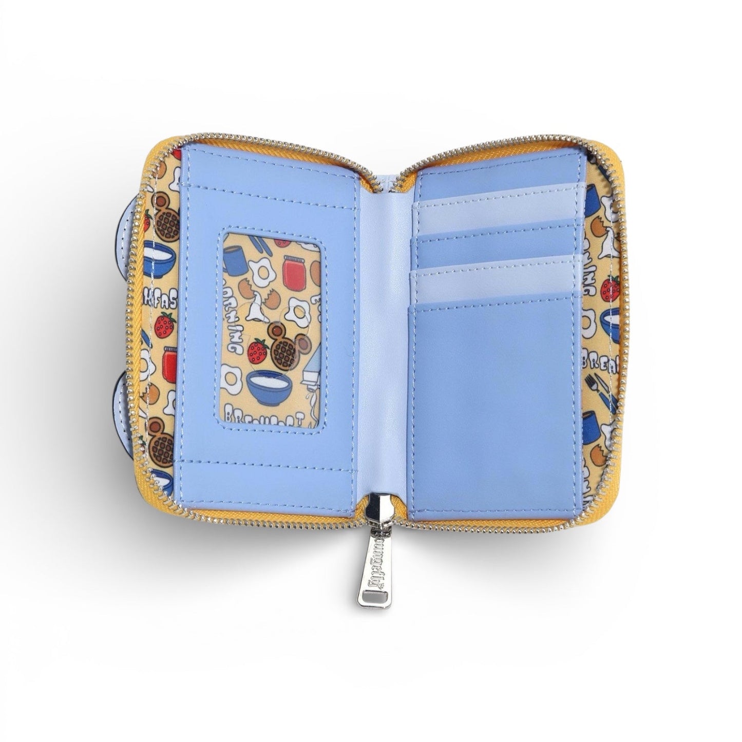 Loungefly Disney Mickey Mouse Waffle Scented Small Zip Wallet