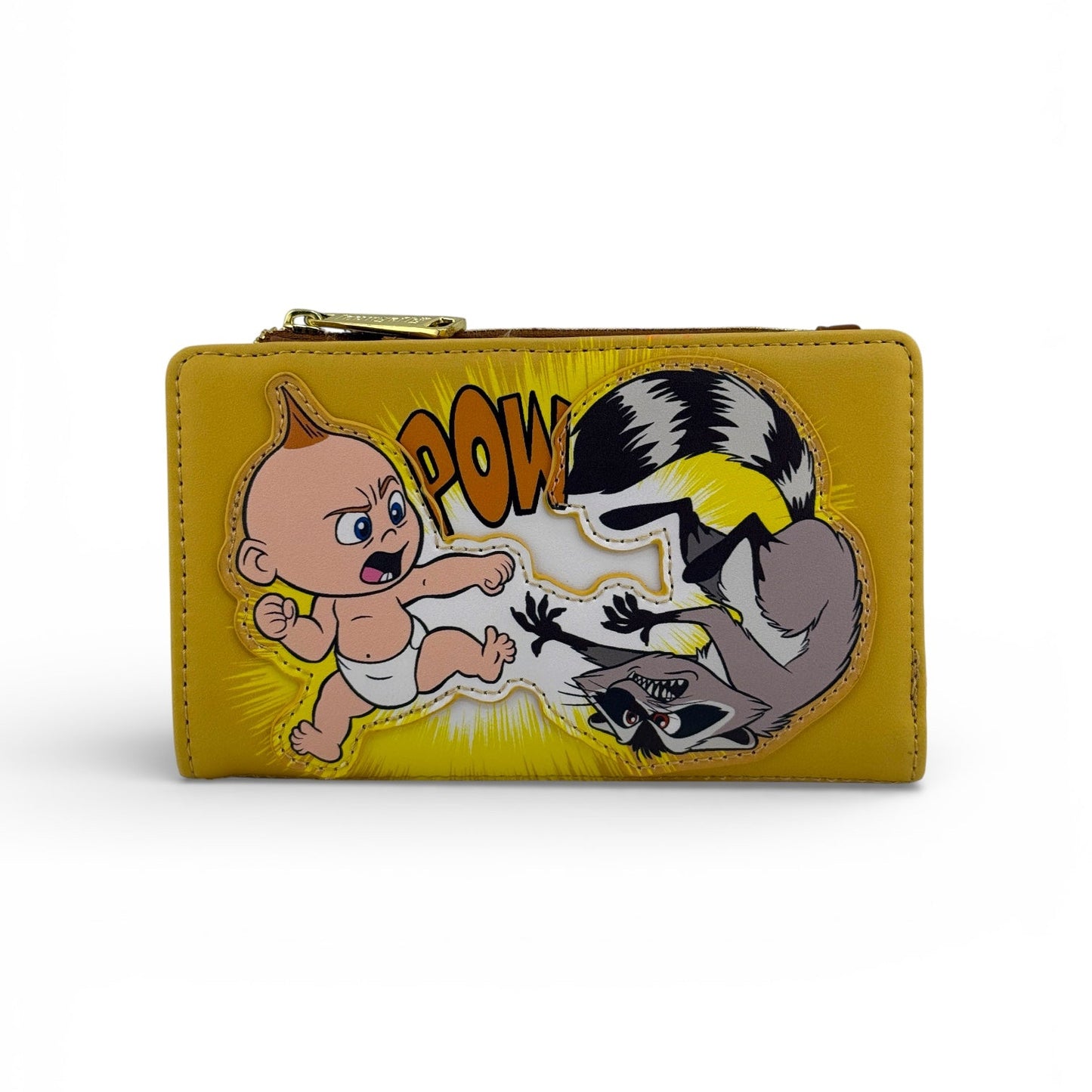 Loungefly Disney Pixar The Incredibles 2 Jack-Jack and Raccoon Fight Wallet