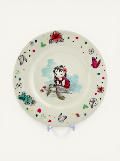 Disney Animators’ Collection Lilo Melamine Plate – Snack Size