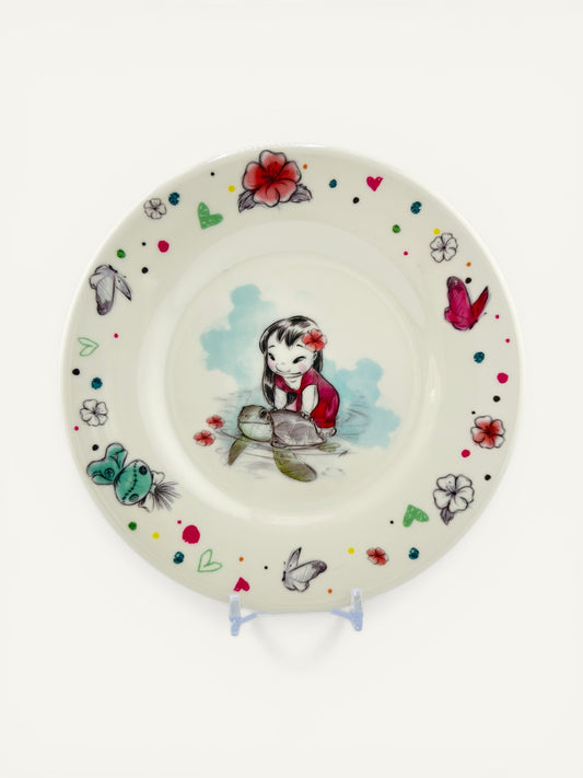 Disney Animators’ Collection Lilo Melamine Plate – Snack Size