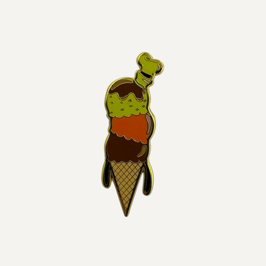 Sensational Snacks - Goofy Ice Cream Cone Pin