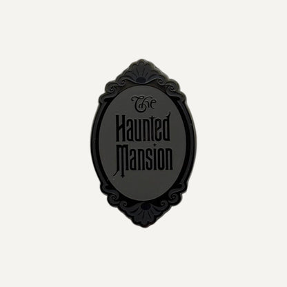Haunted Mansion Icons - Plaque Pin