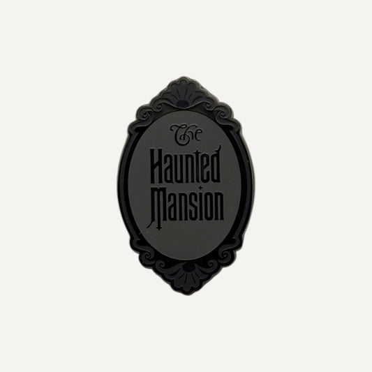 Haunted Mansion Icons - Plaque Pin