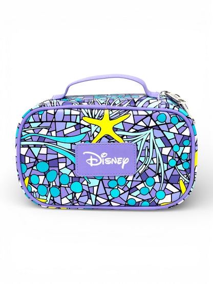 Disney The Little Mermaid Ariel Stained Glass Makeup Bag