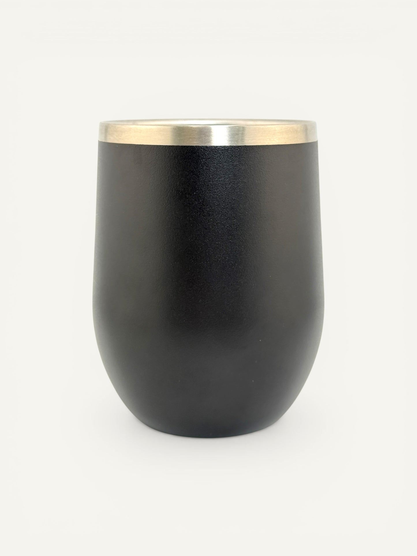 “Heartbeat of a Disney Addict” Stainless Steel Wine Tumbler (Black)