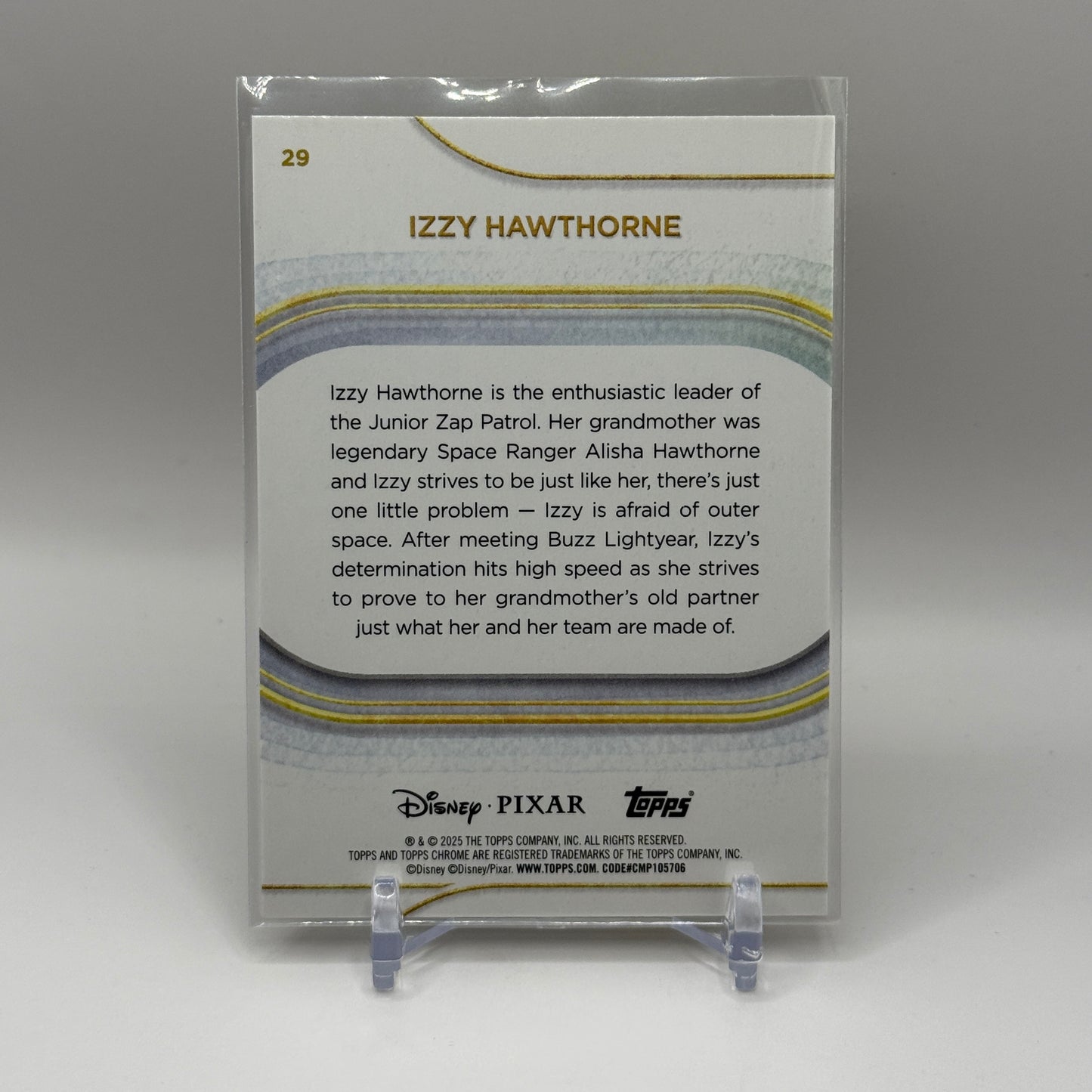 2025 Topps Chrome - Yellow Mini Diamond - Izzy Hawthorne