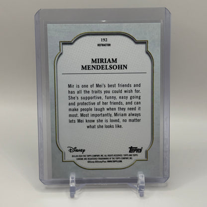 2024 Topps Chrome - Silver Refractor - Miriam Mendelsohn