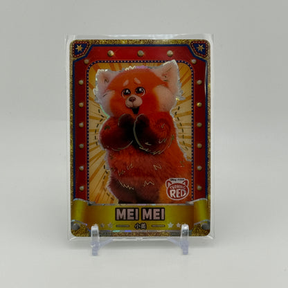 2023 Card.Fun Pixar 37th Anniv. Oscar Honors - Red Refractor Poster - Mei Mei (#27/100)