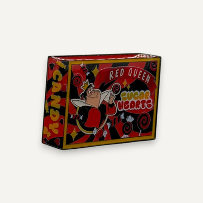 Villains Candy Boxes - Queen of Hearts Sugar Hearts Pin