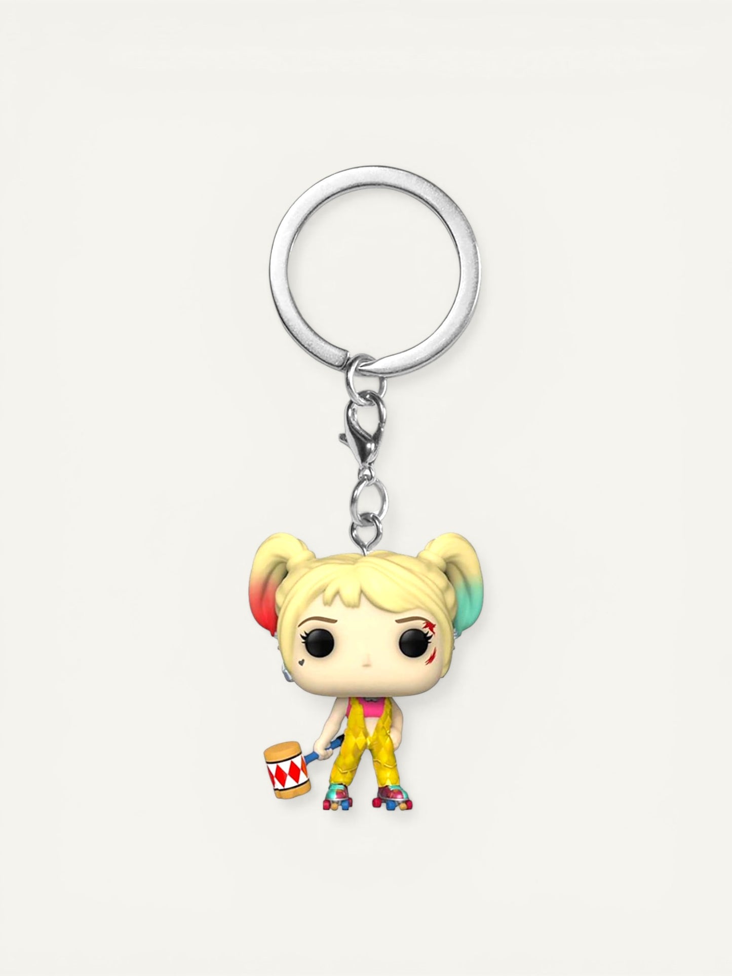 Funko Pocket Pop! DC Birds of Prey Harley Quinn Boobytrap Battle Keychain