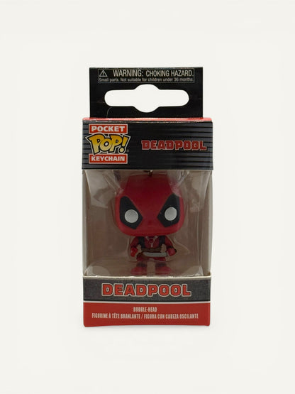 Funko Pocket Pop! Keychain Marvel Deadpool – Mini Deadpool Funko Keychain