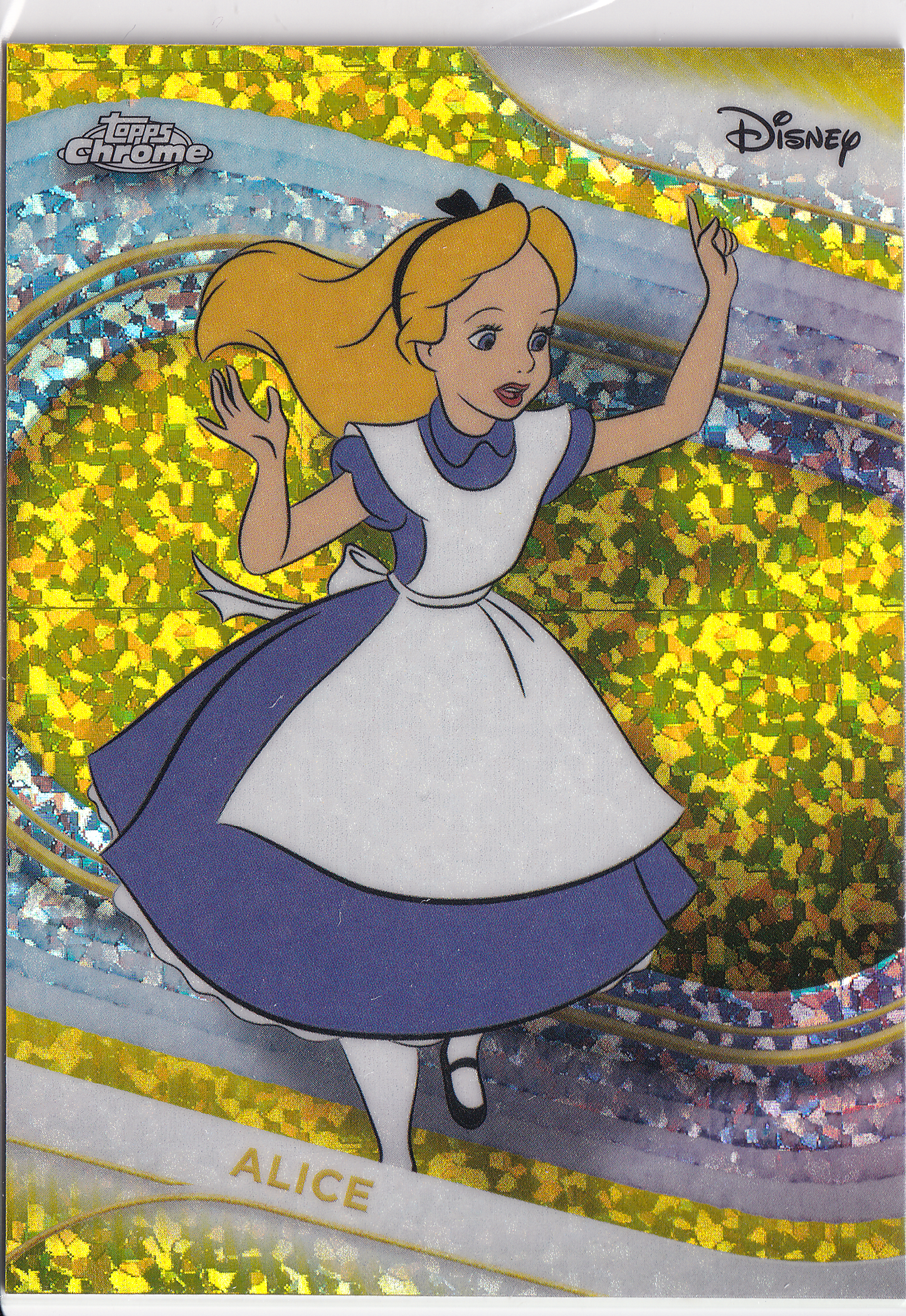 2025 Topps Chrome - Yellow Mini Diamond - Alice