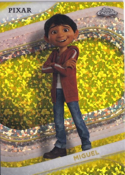 2025 Topps Chrome - Yellow Mini Diamond - Miguel