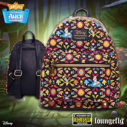 Alice in Wonderland Retro Mini-Backpack